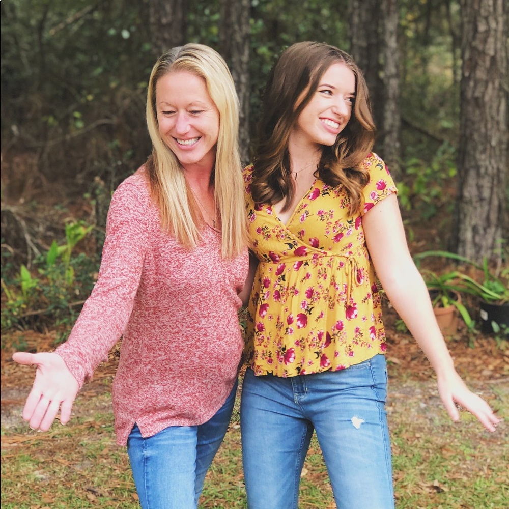 Mustard blouse